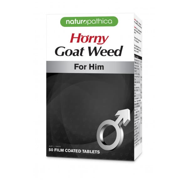 Buy Naturopathica Horny Goat Weed For Him Tablets Online