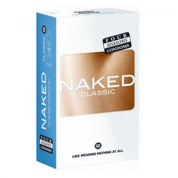 Buy Four Seasons Naked Classic Condoms 12 Pack Online