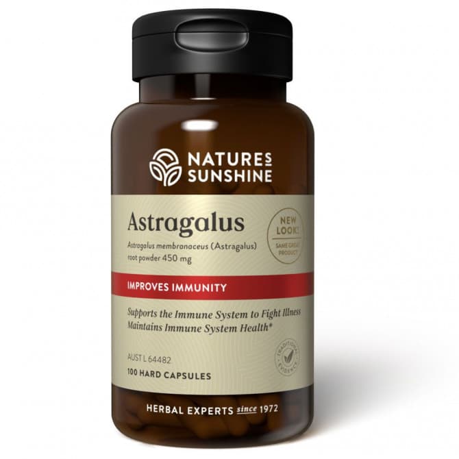 Buy Natures Sunshine Astragalus 450mg 100 Capsules Online