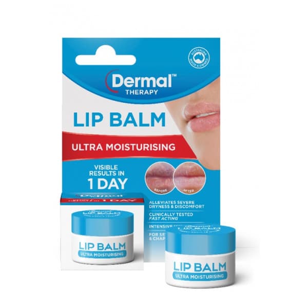 Buy Dermal Therapy Lip Balm Tub 10g Online | Chempro Chemists