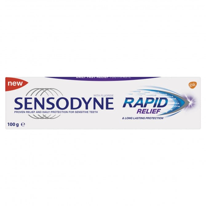 Buy Sensodyne Rapid Relief Toothpaste 100g Online | Chempro Chemists