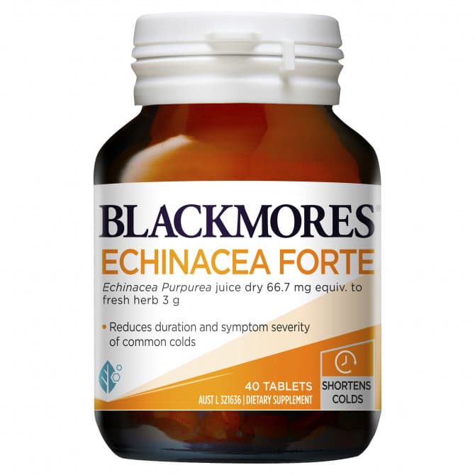 Buy Blackmores Echinacea Forte 40 Tablets Online Chempro Chemists