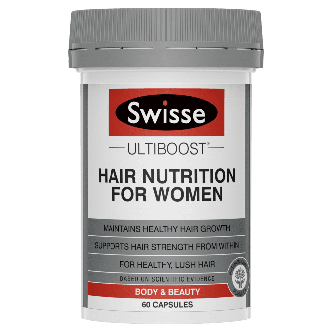 Buy Swisse Ultiboost Hair Nutrition For Women 60 Capsules Online