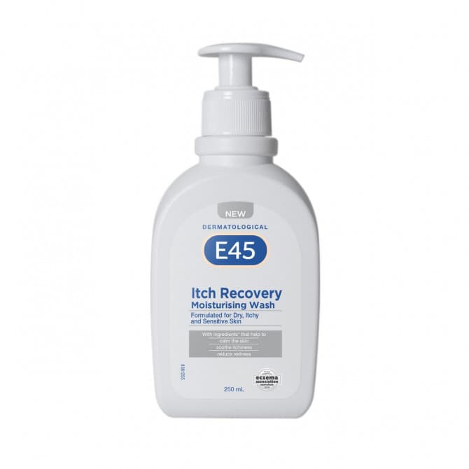 Buy E45 Itch Recovery Moisturising Body Wash 250ml Online