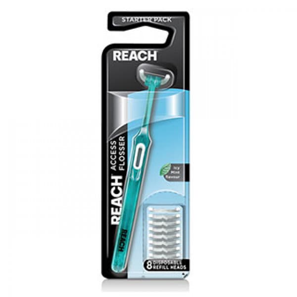 Buy Reach Access Flosser Starter Pack 8 Pack Online | Chempro Chemists