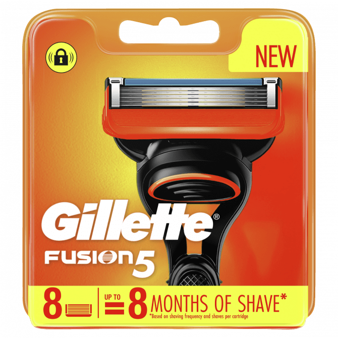 gillette fusion 5 blade cartridges value pack