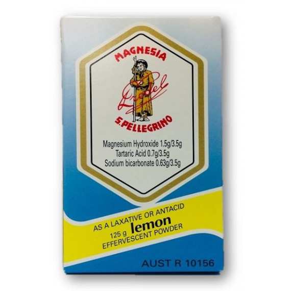 Magnesia S. Pellegrino Lemon Powder 125g