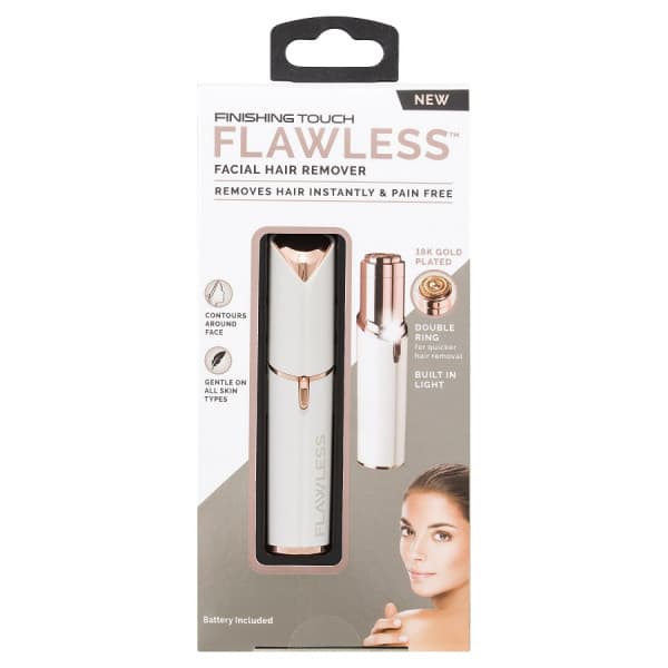 Buy Finishing Touch Flawless Facial Hair Remover White Generation 2 Online