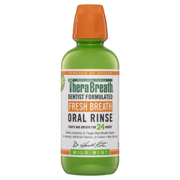 Buy Therabreath Fresh Breath Oral Rinse Mild Mint 473ml Online