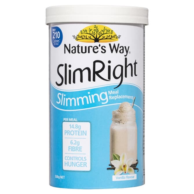 Buy Natures Way SlimRight Slimming Meal Replacement Shake Vanilla