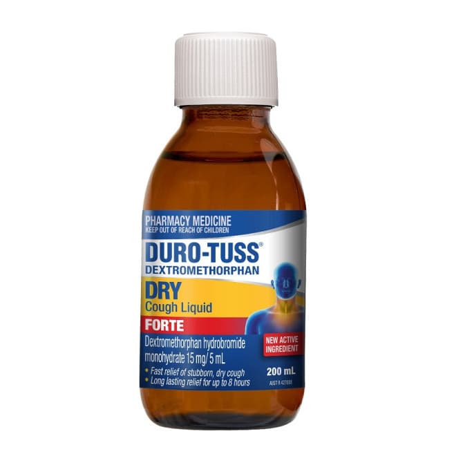 Buy Duro Tuss Dry Cough Liquid Forte 200ml Online