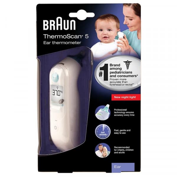 Buy Braun Thermoscan 5 Ear Thermometer Online | Chempro Chemists