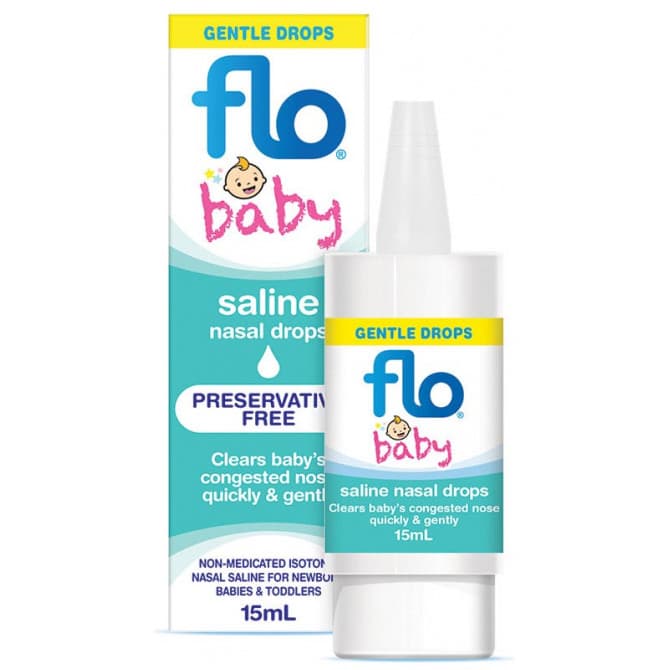 Buy Flo Saline Nasal Drops For Babies 15ml Online Chempro Chemists