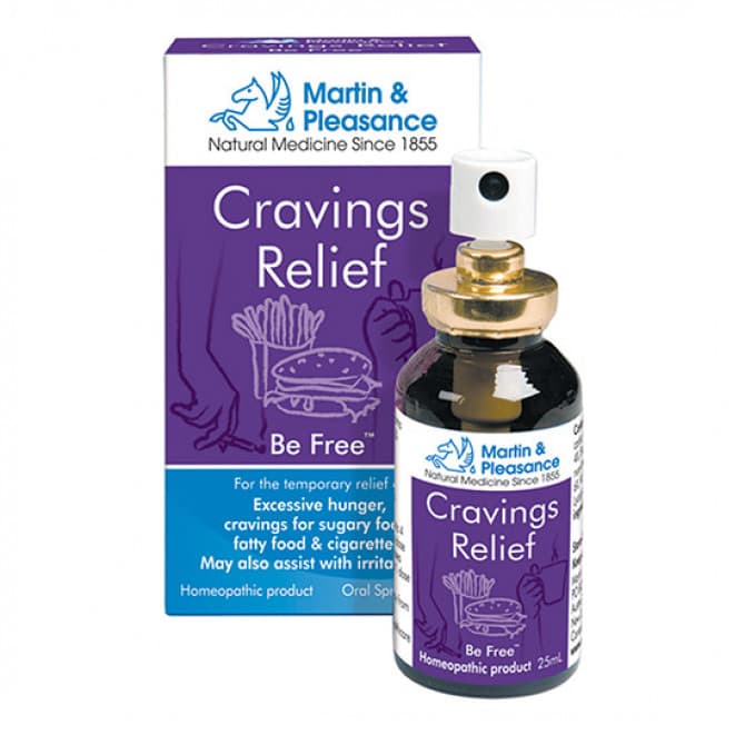 Buy Martin Pleasance Cravings Relief Oral Spray 25ml Online