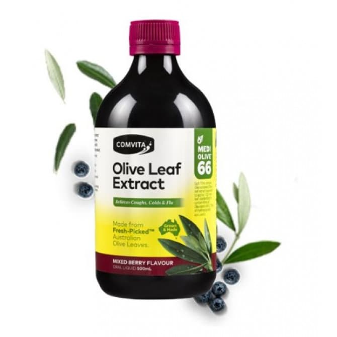 Buy Comvita Fresh Picked Olive Leaf Extract Mixed Berry 500ml Online