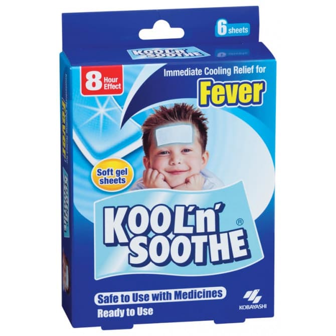 Buy Fever Kool n Soothe Children 6 Sheets Online Chempro