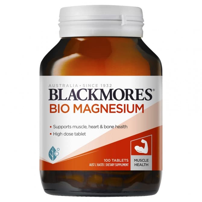 Buy Blackmores Bio Magnesium 100 Tablets Online Chempro Chemists