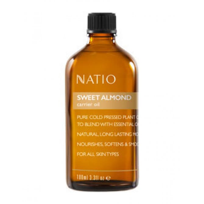 Buy Natio Sweet Almond Carrier Oil 100ml Online Chempro Chemists