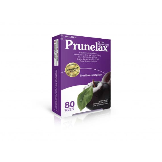 Buy Prunelax Extra Strength 80 Tablets Online | Chempro Chemists