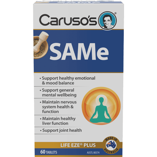 Buy Caruso s SAMe Life EZE Plus 60 Tablets Online Chempro Chemists