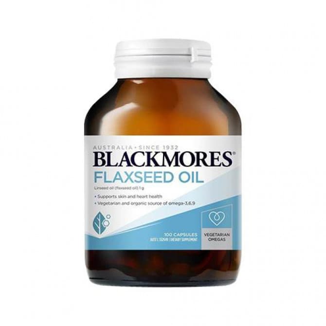 Buy Blackmores Flaxseed Oil 100 Capsules Online Chempro