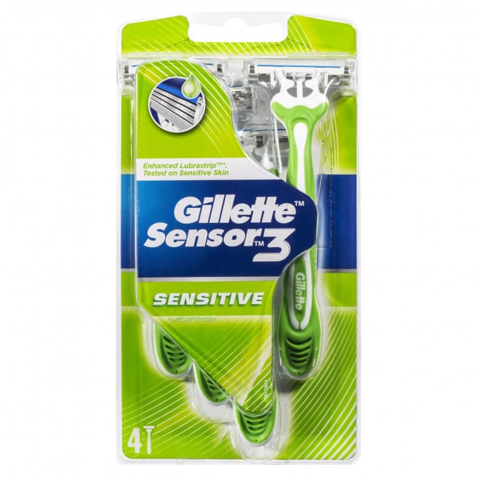 gillette sensitive shaver