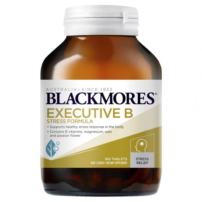 Buy Blackmores Executive B Stress Formula 160 Tablets Online | Chempro ...