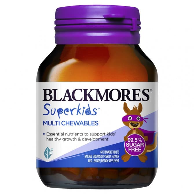 Buy Blackmores Superkids Multi Chewables 60 Tablets Online