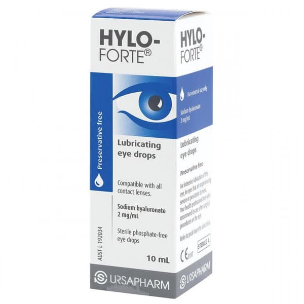 Buy Hylo Forte Lubricating Eye Drops 10ml Online | Chempro Chemists