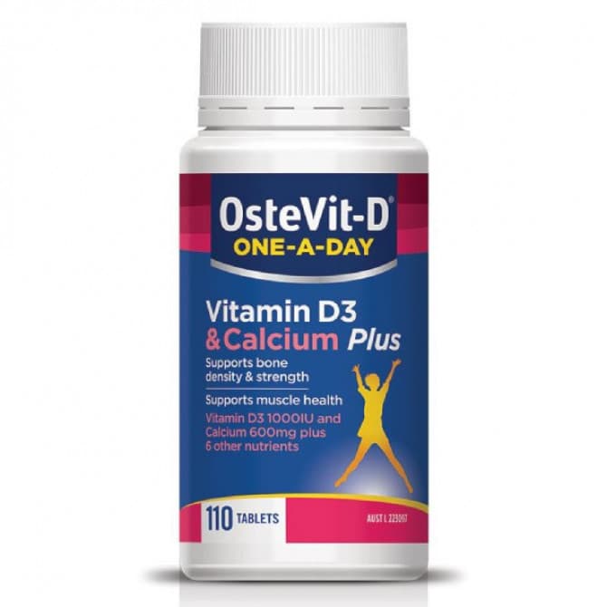 Buy OsteVit-D One- A-Day Vitamin D3 & Calcium Plus 110 Tablets Online ...