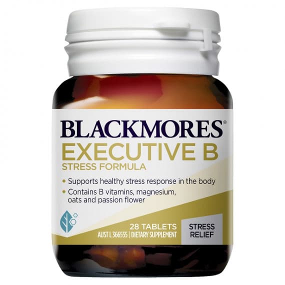 Buy Blackmores Executive B Stress Formula 28 Tablets Online | Chempro ...