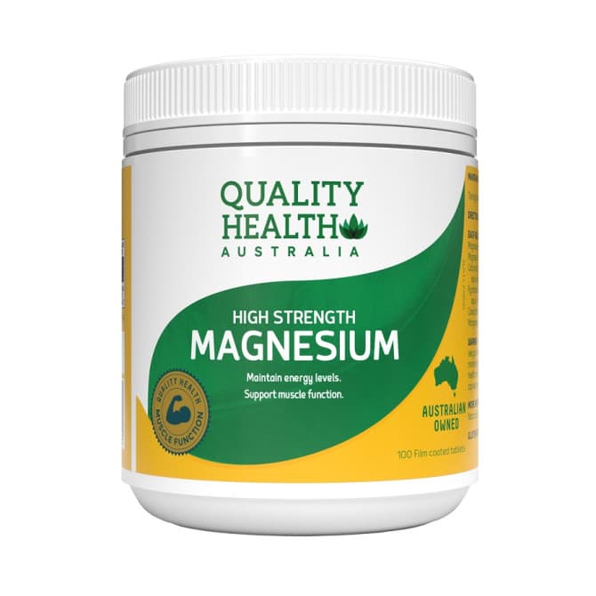 Buy Quality Health High Strength Magnesium 300mg 100 Tablets