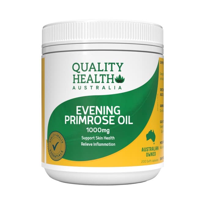 Buy Quality Health Evening Primrose Oil 1000mg 200 Capsules Online