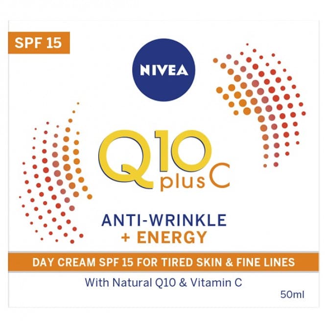 nivea q10 plusc anti wrinkle energy day cream spf15